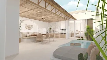 Bohemian Villa Design Off Plan 2 Bedroom for Sale Leasehold in Ungasan