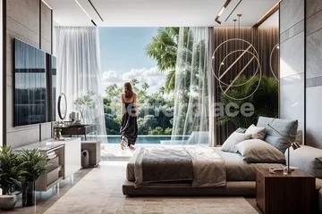 Spacious Tropical Contemporary Villa in Peaceful Pecatu 3 Bedrooms with Sunset Views