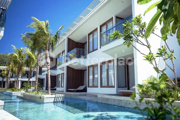 Modern Island Living – Elegant One-Bedroom Apartment with Private Terrace, Pool Views, and Ocean Proximity in Gili Trawangan