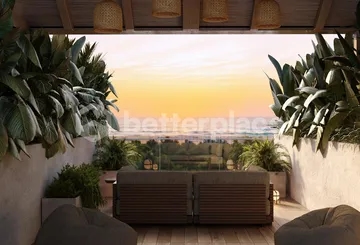 An Elegant Coastal Studio with Modern Touches in Melasti