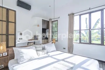 Private Oasis with Pool and Garden with Breathtaking Rice Field Views in Canggu – Babakan