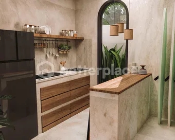 Claim Your Boho – Style Oasis: Kedungu 1-Bed Leasehold Villa with Rooftop Minutes from Pigstone Beach