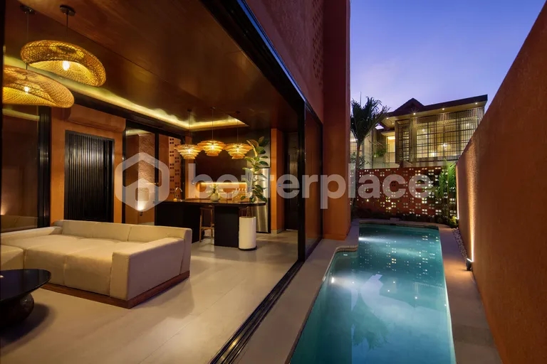 Terracotta 2-Bed Villa for Leasehold in Canggu a Luxury Retreat in Bali
