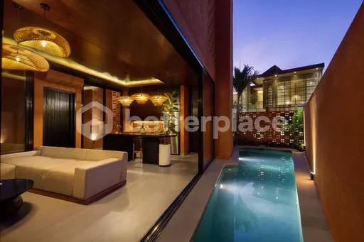 Terracotta 2-Bed Villa for Leasehold in Canggu a Luxury Retreat in Bali