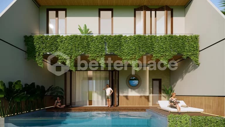 Exclusive Opportunity: Leasehold 3-Bed Villa in Bali with Breathtaking Views of the River and surrounding Rice fields