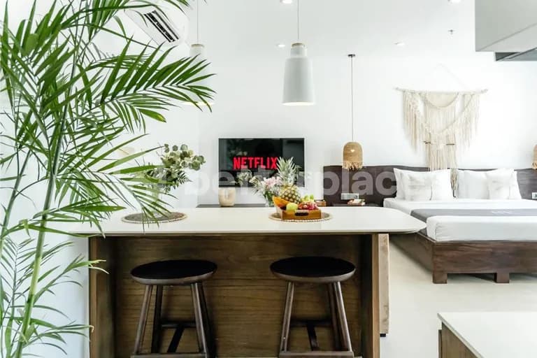 Luxury Redefined in Bali – A Contemporary Leasehold 1-Bed Apartment Offering Unrivaled Comfort and Investment Value