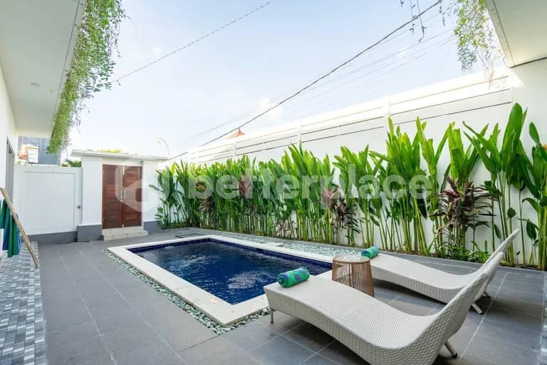 Calm Yearly Rental Villa in Kerobokan with Private Pool & Dedicated Workspace