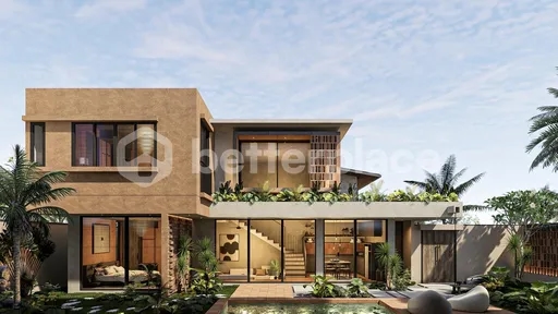 Modern Terracotta Villa Walking Distance to Kedungu Beach – 3 Bedrooms with Contemporary Charm