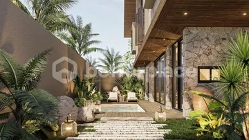 Modern Wabi Sabi Villa in Serene Kedungu – 3 Bedrooms Near the Beach