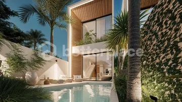Charming Tropical Contemporary Villa in Peaceful Uluwatu 1 Bedroom with Sunset Views