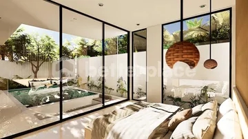 Nature-Inspired Villa for Sale in Ubud: Leasehold 2-Bedroom Exclusive Surrounded by Rice Field Views