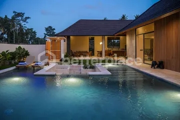 Tranquil Tropical Retreat: Fully Furnished 3-Bedroom Villa with Rice Field Views in Ubud, Bali – Ideal for Serene Living or Investment