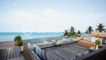 Seaside Serenity: Stylish Apartment Steps from Balangan Beach