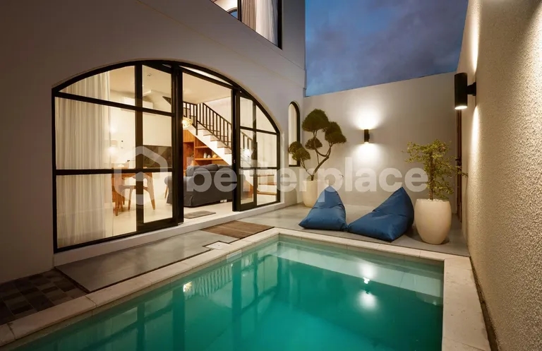 Modern Comfort Meets Island Tranquility – Elegant One-Bedroom Villa for Rent in Canggu’s Most Sought-After Residential Area