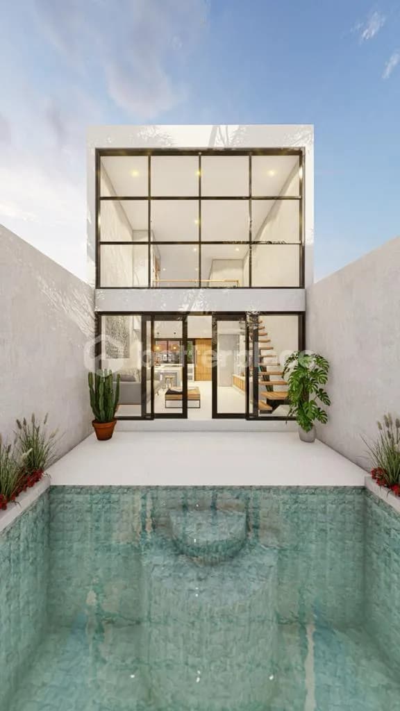 Tropical Modern Villa with Rice Field Views – A Prime Investment in Bali