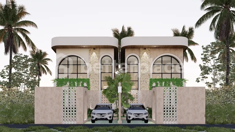 Tropical Two-Storey Villa with Unique Design in Nusa Dua