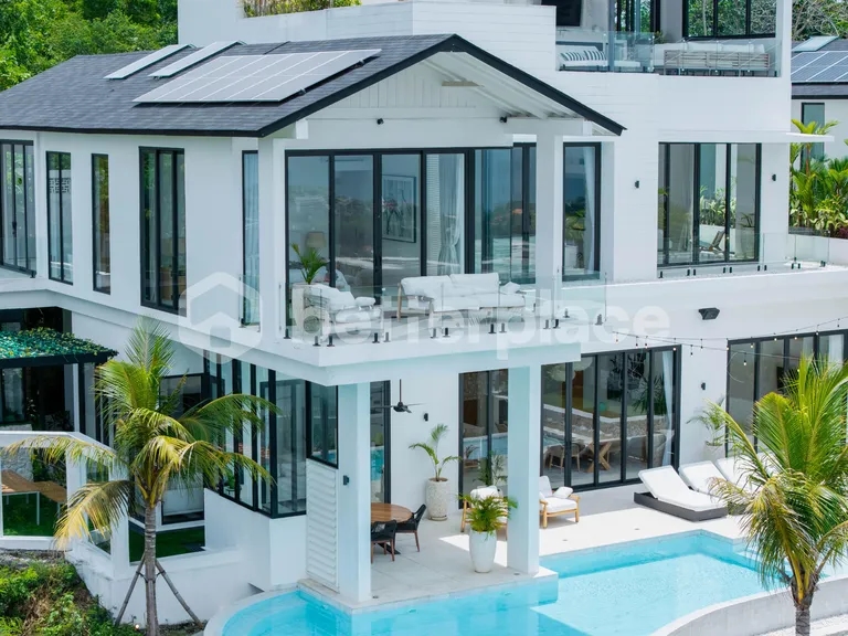 Cliffside Contemporary 4 Bedroom Villa with Panoramic Bingin Views
