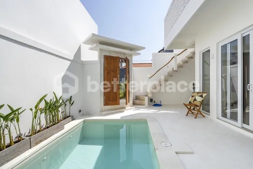 Brand New and Charming 1 Bedroom Villa with Office Space and Rooftop in Kerobokan