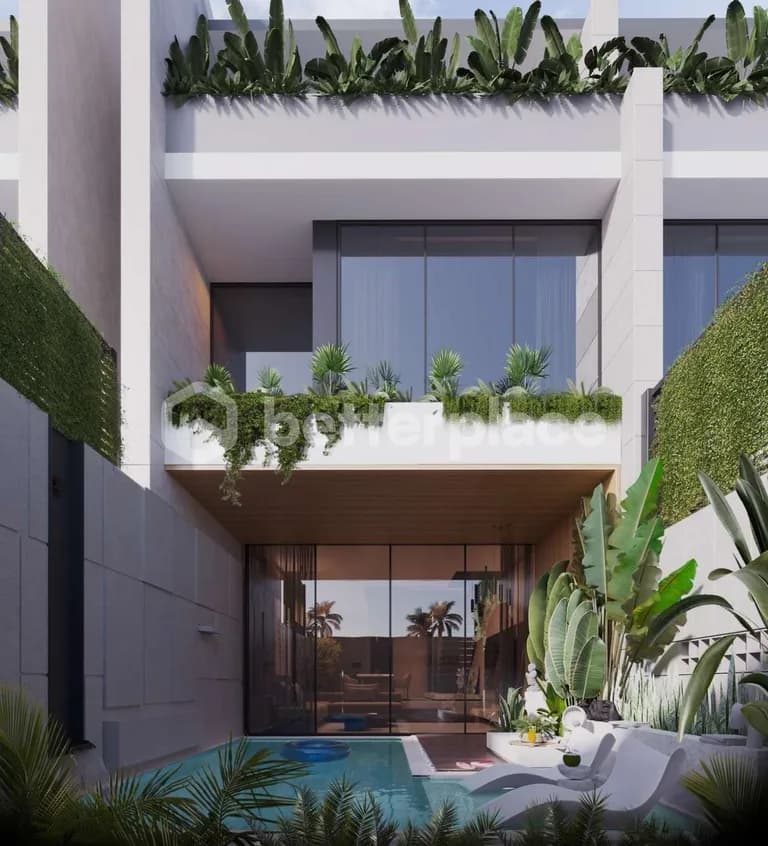 Luxury Villa in Cemagi with Ocean and Rice Field Views 2 Bedrooms