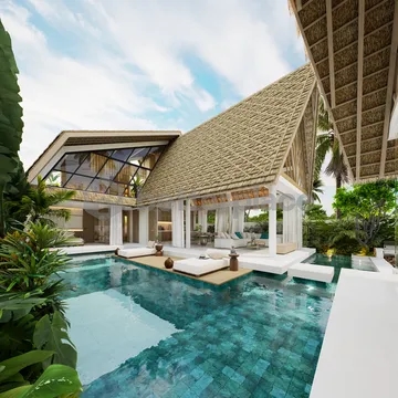 Luxury Living in Uluwatu: Modern Villa with Private Sauna and Sunken Pool Bar and High ROI Opportunity