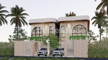 Tropical Two-Storey Villa with Unique Design in Nusa Dua