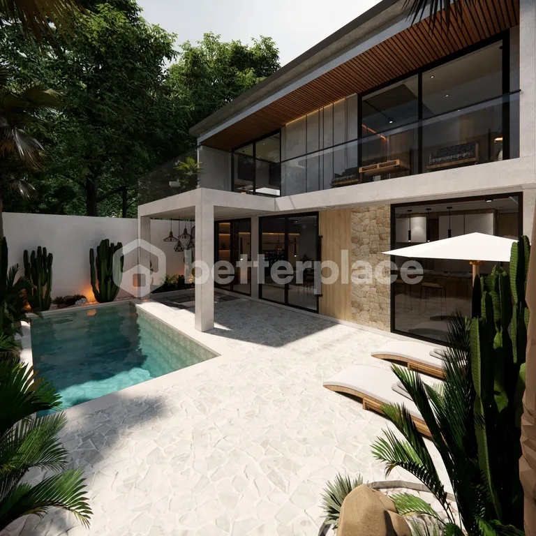 Industrial Chic Meets Bali Bliss: Stunning Leasehold 2-Bed Off-Plan Villa