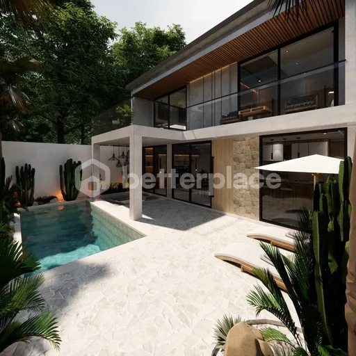 Industrial Chic Meets Bali Bliss: Stunning Leasehold 2-Bed Off-Plan Villa