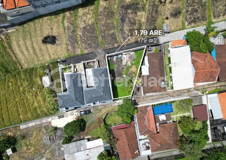 Discover Tranquil Living: Prime 179 Sqm Land Plot in Padonan – Canggu for Sale Leasehold
