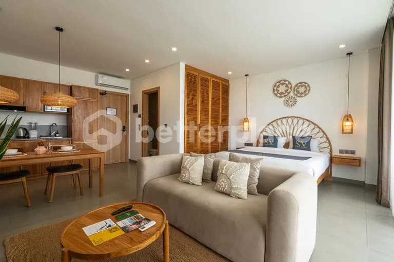 Modern Design and Brand New 1 Bedroom Apartment in Berawa