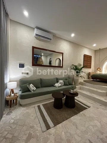 A Serene Investment Gem in Umalas: Sophisticated One-Bedroom Villa Blending Contemporary Design with Balinese Charm