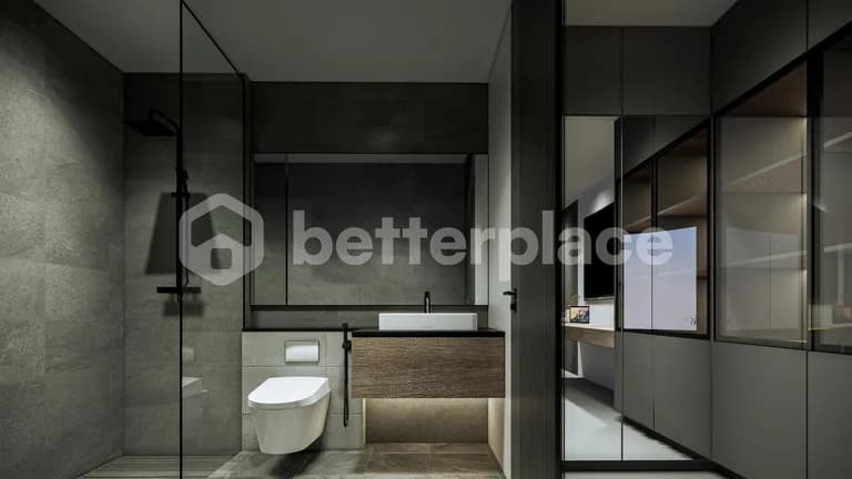 Seaside Serenity: Stylish Apartment Steps from Balangan Beach