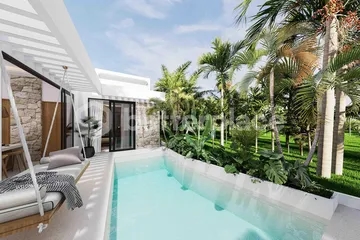 Tropical Elegance Meets Modern Comfort : Villa with Stunning Rice Field Views