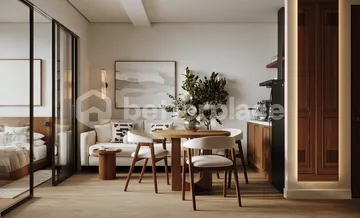 An Elegant Coastal Studio with Modern Touches in Melasti