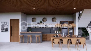 Semi-Futuristic Riverside Haven: Where Modern Elegance Meets Timeless Serenity In Tabanan