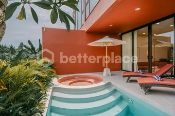 A Unique Duplex Design Blending Contemporary Style and Balinese Tradition in Canggu, Tumbak Bayuh