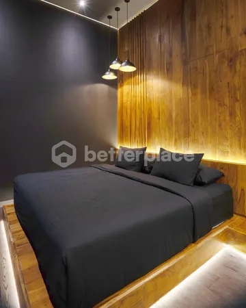 Move-In Ready One-Bedroom Minimalist Leasehold Apartment in Bali’s Vibrant Canggu-Pererenan Area