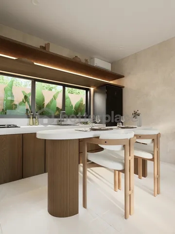 Tropical Elegance in Balangan 2-Bedroom Villa with Rooftop