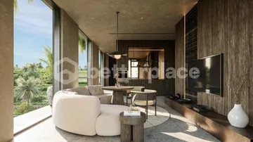 Live the High Life: Elegant and Furnished Leasehold 1-Bed Ocean View in Canggu – Lima Beach