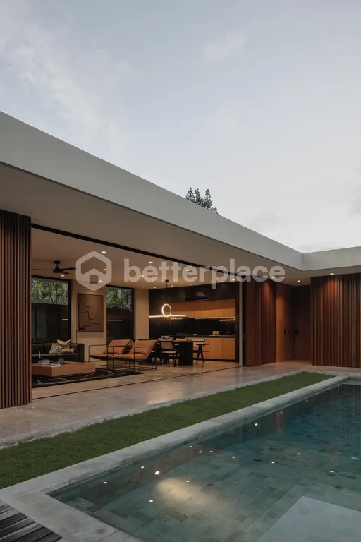 Stylish Yearly Villa with Spacious Outdoor Living in Canggu Area