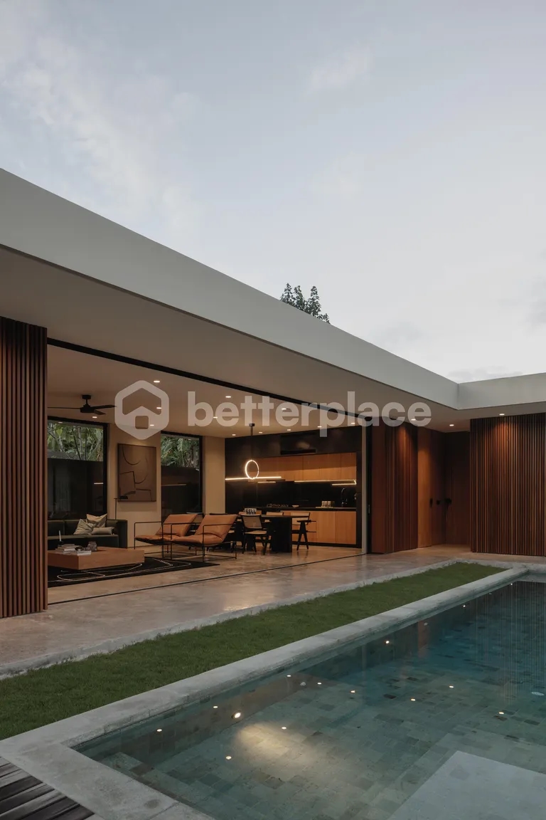 Stylish Yearly Villa with Spacious Outdoor Living in Canggu Area