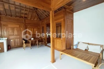 A Harmony of Tradition and Luxury – 2-Bedroom Joglo Villa with Terrace and Pool Near Nyanyi Beach