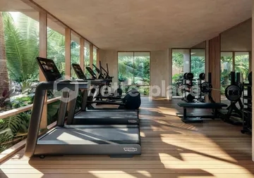 2 years Guarantee Income: Stunning and Modern Apartment 1 Bedroom with Private Pool for Sale Leasehold in Canggu