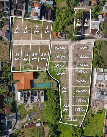 8 Plot Land Near Canggu – Block B of an 83 Are Land Leasehold Opportunity in Buduk