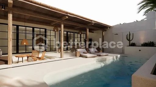 Discover Ultimate Comfort: Leasehold 1-Bedroom Modern Furnished Villa Close to Pererenan Beach