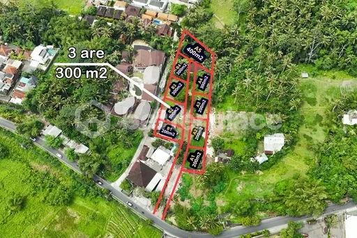 Tranquil Riverside 300 sqm Land for Sale in Ubud – Kangetan – Ideal for Building Your Luxury Bali Retreat