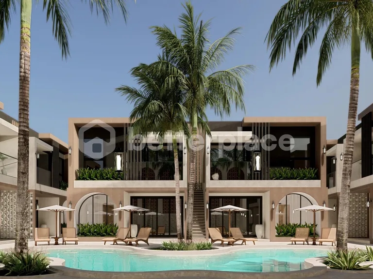 Live the Bali Dream: Modern Leasehold 1-Bed Villa Loft in Umalas with Pool and Gym Access