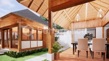 Beautiful View and Affordable Balinese Villa Sale 2 Bedrooms in Munduk Front Tamblingan Lake