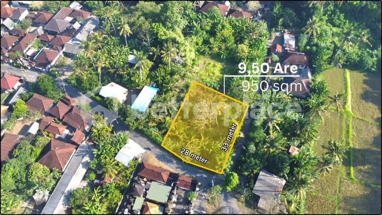 Prime Freehold Land for Sale 950 sqm, Ideal for Development