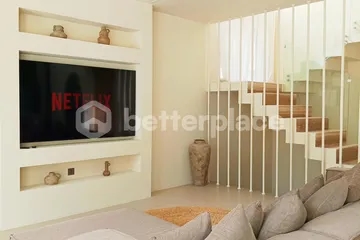 Tranquil 3-Bedroom Villa with Balcony for Yearly Rent in Babakan, Canggu