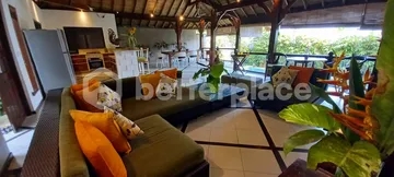 A Hidden Gem in Canggu – Stunning Tropical 3-Bed Villa with Open Living Pavilion, Enchanting Garden, and Timeless Balinese Soul